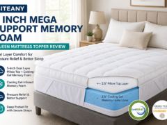 Biteany 5 Inch Memory Foam Queen