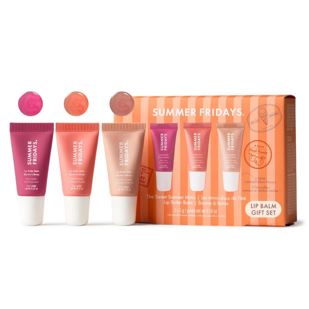 Summer Fridays Sweet Summer Lip Balm Trio