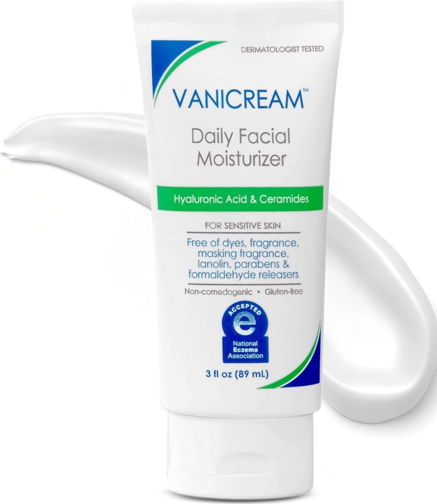 Vanicream moisturizer for sensitive skin